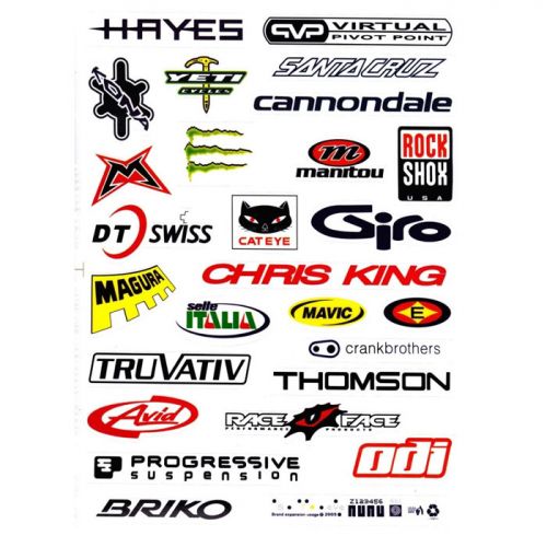Autocollant pour vélo - Ref 2280301