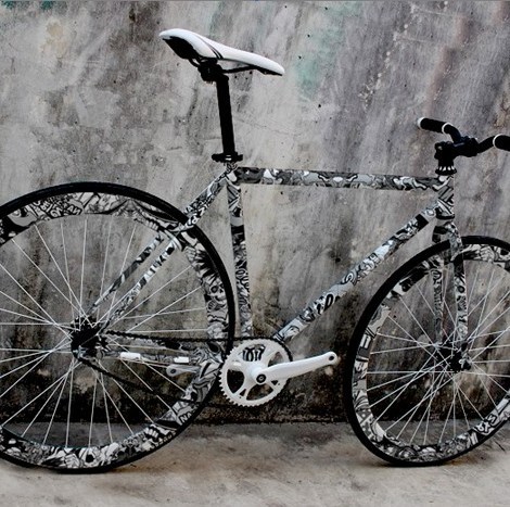 Autocollant pour vélo - Ref 2280354