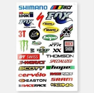 Autocollant pour vélo RUSUOO - Ref 2280763