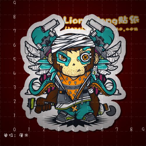 Autocollant pour vélo - Ref 2282475