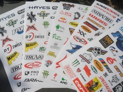 Autocollant pour vélo - Ref 2283797