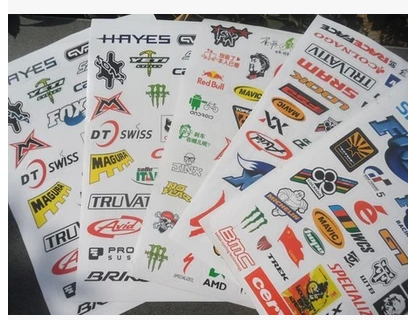 Autocollant pour vélo - Ref 2283875