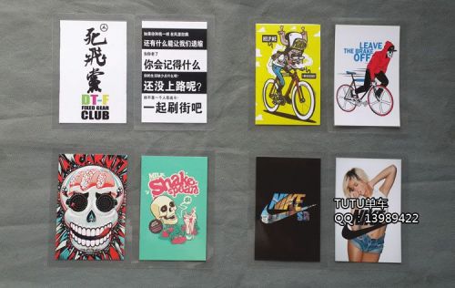 Autocollant pour vélo TUTU - Ref 2284566