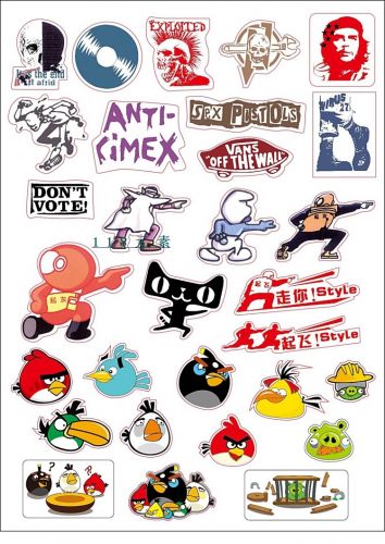 Autocollant pour vélo - Ref 2285947