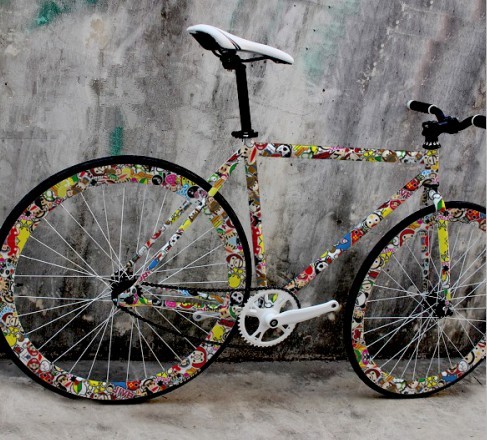 Autocollant pour vélo - Ref 2286599