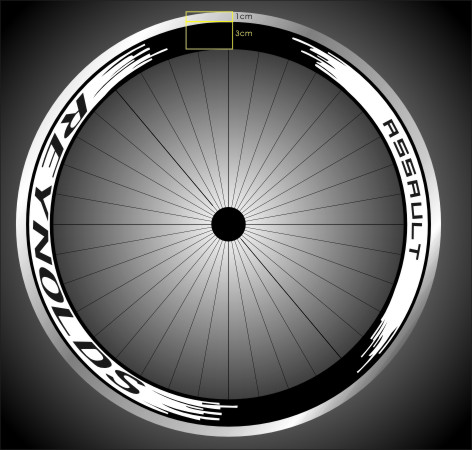 Autocollant pour vélo - Ref 2291732