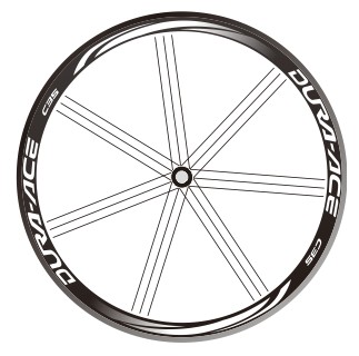 Autocollant pour vélo - Ref 2292667