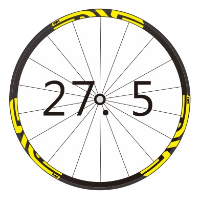 Autocollant pour vélo - Ref 2292709