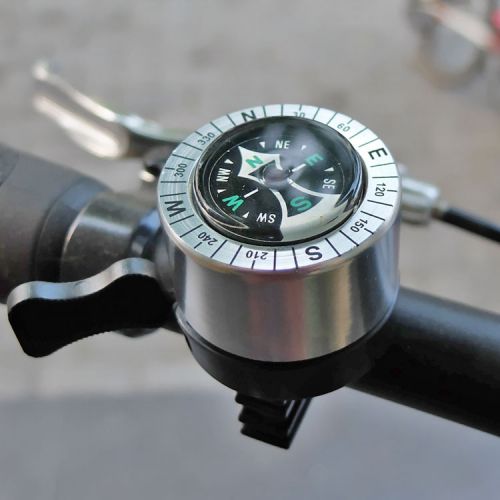 Avertisseur de vélo bell Compass - Ref 1451800