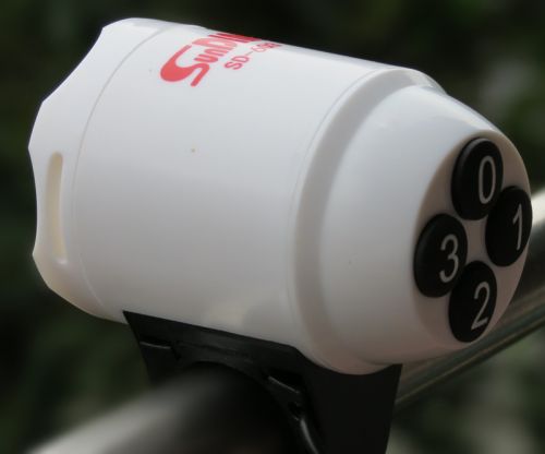 Avertisseur de vélo klaxon électrique SUNDING - Ref 1453060