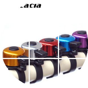 Avertisseur de vélo sonnerie commune ACACIA - Ref 1456320