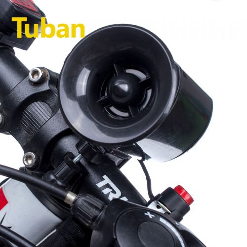 Avertisseur de vélo klaxon électrique TUBAN - Ref 1459406