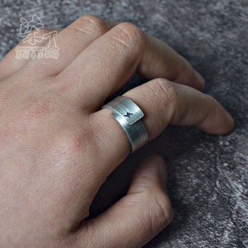 Bague mixte Argentée - Ref 3086310