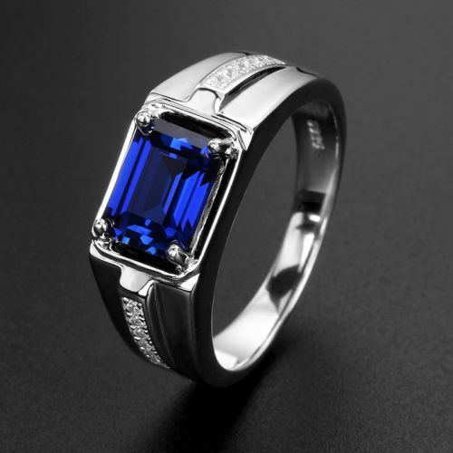 Bague Homme Argentée - Ref 3086711