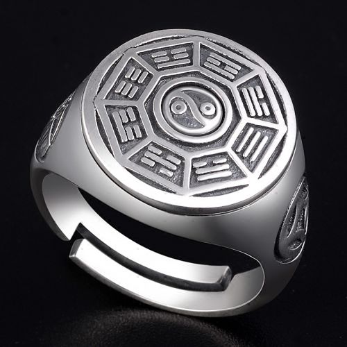 Bague Homme Argentée - Ref 3086745