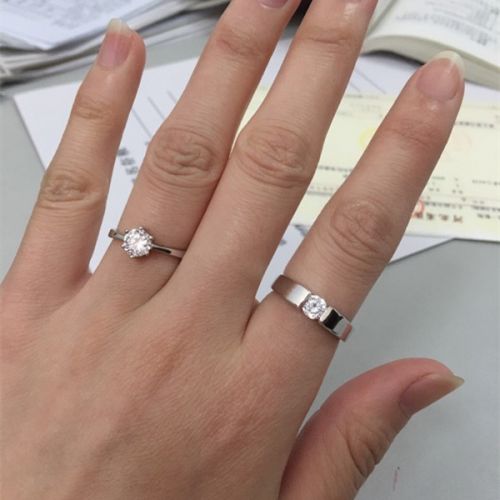 Bague mixte Argentée - Ref 3086814