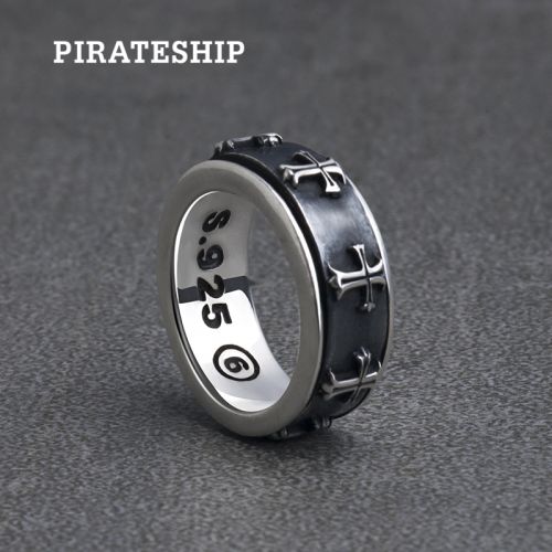 Bague Homme PIRATESHIP Argentée - Ref 3086819