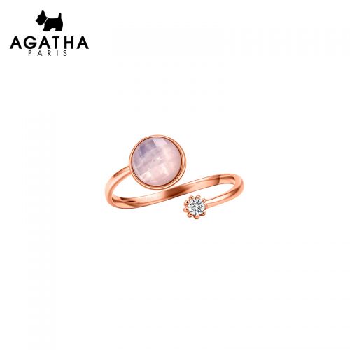 Bague Femme AGATHA Argentée - Ref 3086933