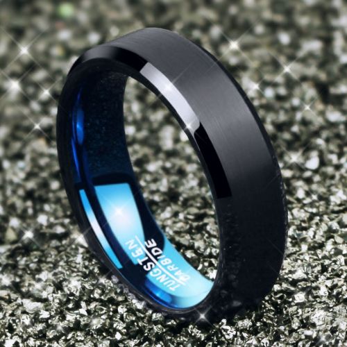 Bague Homme SHENGSHUO en Or tungstene - Ref 3087788