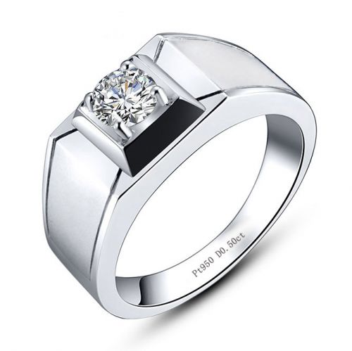 Bague Homme Argentée - Ref 3088024