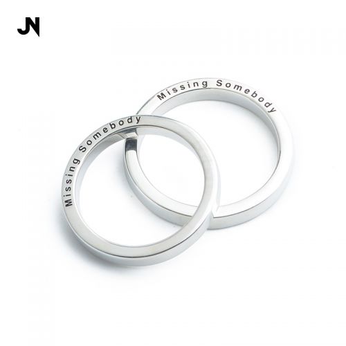 Bague mixte JANAMPNENG Argentée - Ref 3088090