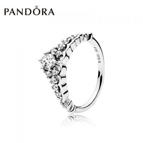 Bague Femme PANDORA en Zircone cubique synthetique argent 925 - Ref 3088226