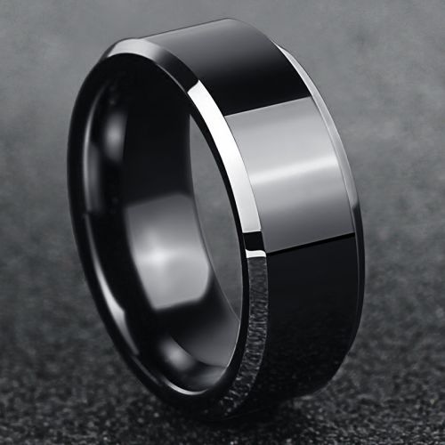 Bague Homme SHENGSHUO en Or tungstene - Ref 3088360