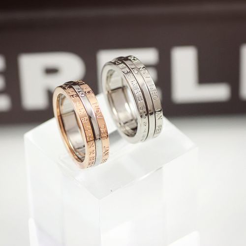 Bague mixte en Acier au titane - Ref 3088493