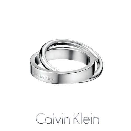 Bague mixte CALVIN KLEIN en Acier au titane - Ref 3088965