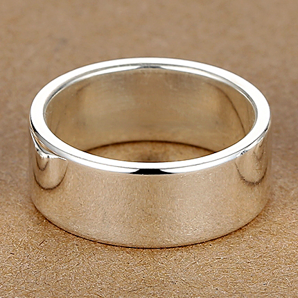 Bague Homme Argentée - Ref 3089281