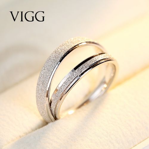 Bague mixte VIGG Argentée - Ref 3089413