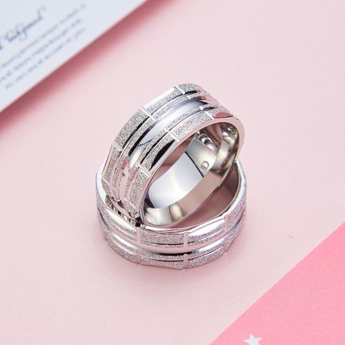 Bague mixte Argentée - Ref 3089414