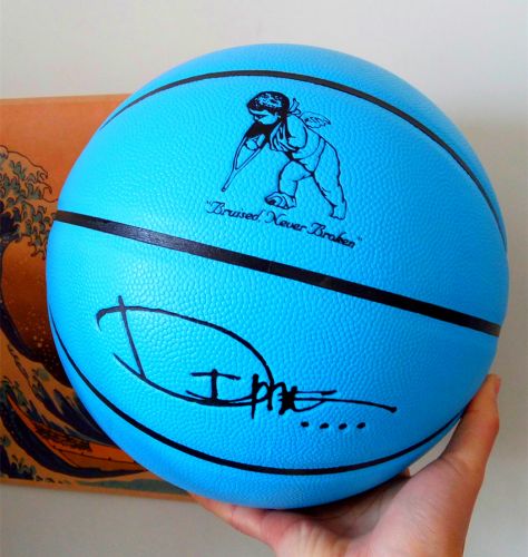 Ballon de basket DIME en caoutchouc - Ref 1985533