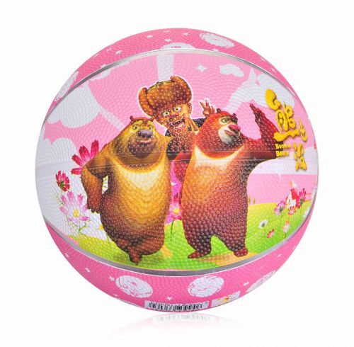 Ballon de basket BOONIE BEARS en caoutchouc - Ref 1985872