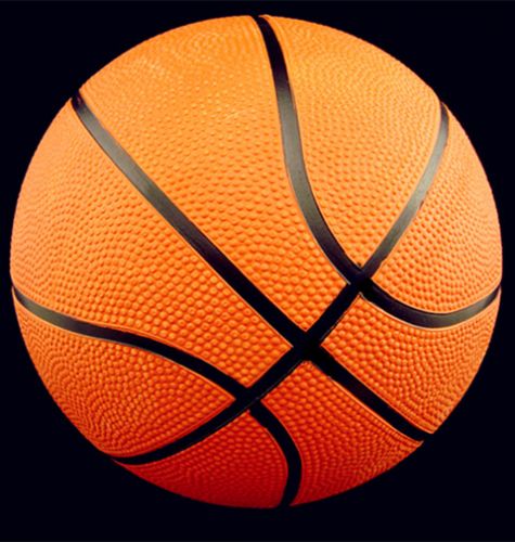 Ballon de basket en caoutchouc - Ref 1985886