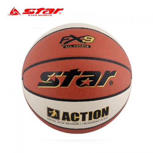 Ballon de basket STAR en PVC - Ref 1986040