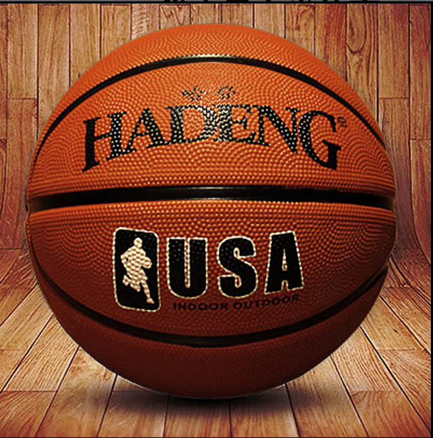 Ballon de basket en caoutchouc - Ref 1986365