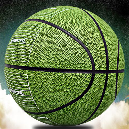 Ballon de basket BERTER en cuir véritable - Ref 1986388