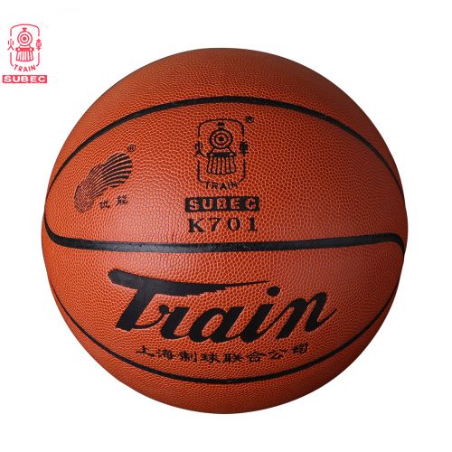Ballon de basket en cuir véritable - Ref 1986513