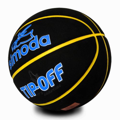 Ballon de basket SIMODA en cuir véritable - Ref 1986795