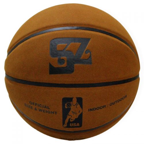 Ballon de basket en cuir véritable - Ref 1986834