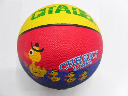 Ballon de basket en caoutchouc - Ref 1986997
