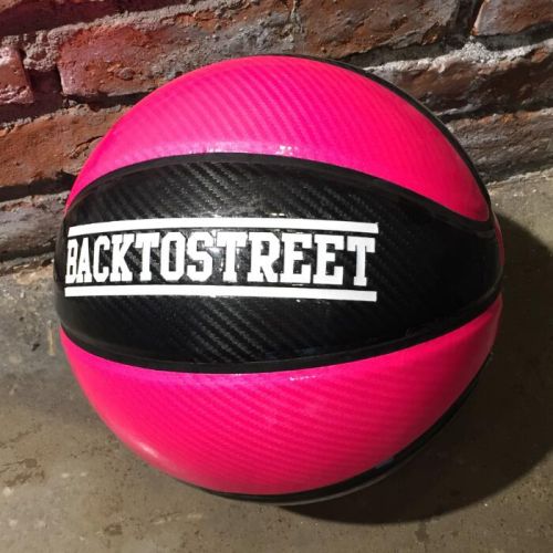 Ballon de basket BACKTOSTREET en ZK microfibre - Ref 1987019