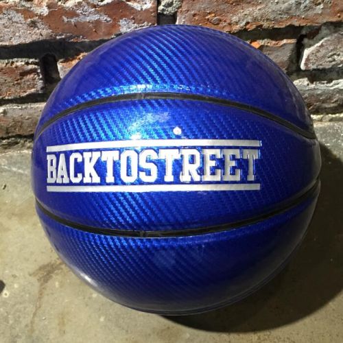 Ballon de basket BACKTOSTREET en ZK microfibre - Ref 1987024