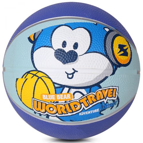 Ballon de basket DELI en caoutchouc - Ref 1987037