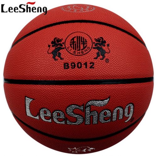 Ballon de basket LEESHENG en PU - Ref 1987912