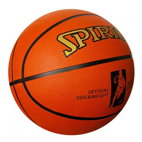 Ballon de basket SPIRIOR en caoutchouc - Ref 1988092