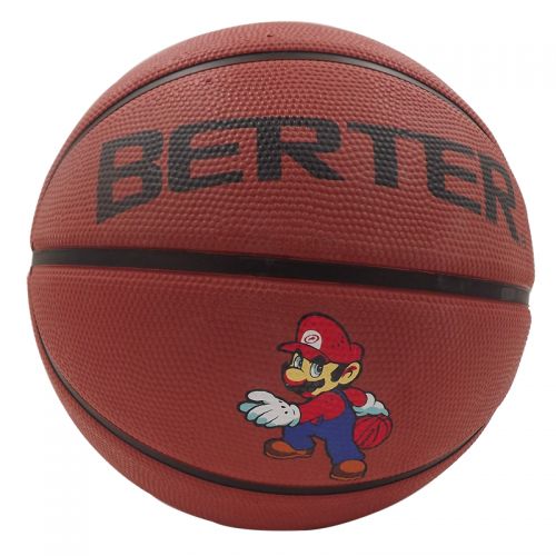 Ballon de basket BERTER en caoutchouc - Ref 1988396