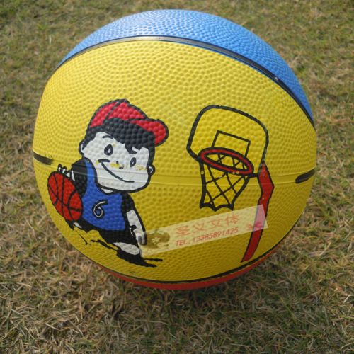 Ballon de basket en caoutchouc - Ref 1988519