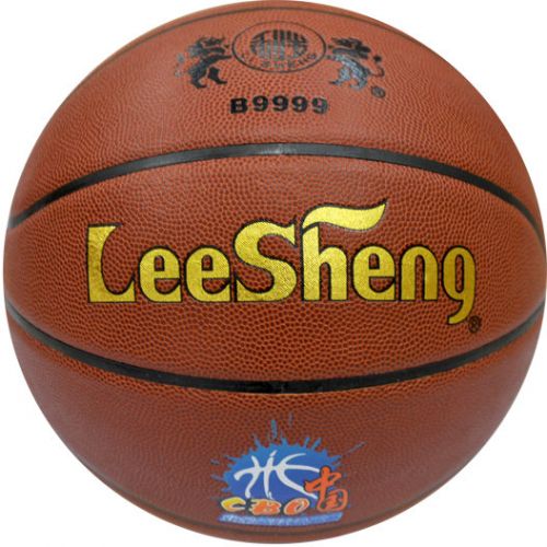 Ballon de basket LEESHENG en PU - Ref 1988639